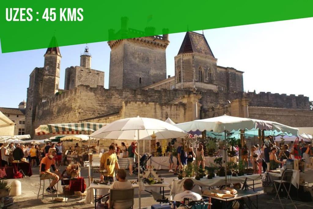 Aux Marches Du Palais - Ac Clim - Spacieux - Terrasse - Wifi Aviñón Exterior foto
